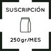 suscripción 250gr/mes